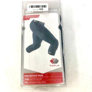 McDavid 748X Teflx 3/4 Tight 2XL Compression Black Girdle Pants